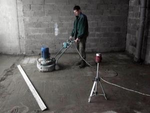 Подготовка бетонного основания